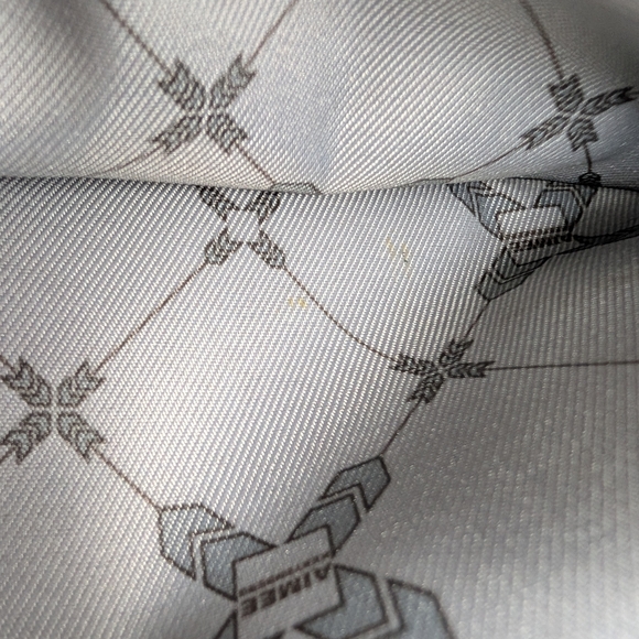 Aimee Kestenberg Black Soft Pebbled Leather Envelope Clutch Wallet Bag Purse - Picture 14 of 16